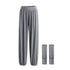 kvkv_Deep_Gray_Bamboo_Leaf_Pleated_Wide_Waist_Women&