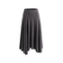 kvkv_Deep_Gray_Irregular_Pleated_Wide_Waistband_Draped_Women&