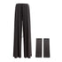 kvkv_Deep_Gray_Pleated_Detachable_Elastic_Waist_Women&