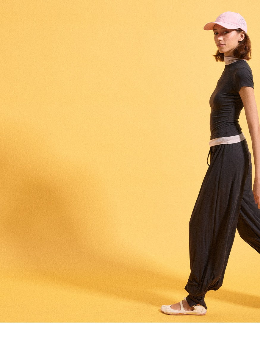 kvkv Deep Gray Pleated Detachable Elastic Waist Women&