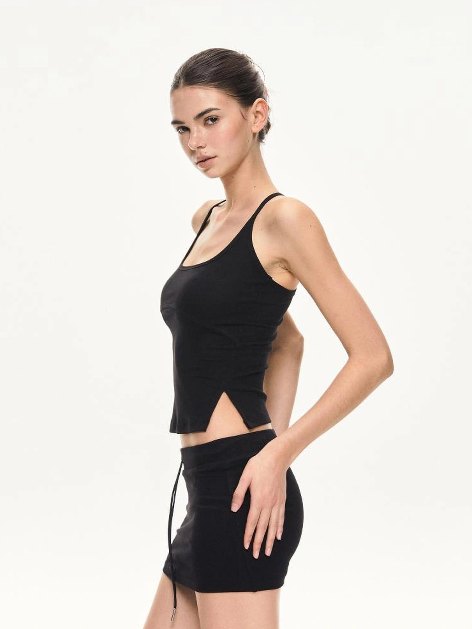 KVKV Yoga Clothing Brand - Deep U Neck Slim Fit Workout Tank Top