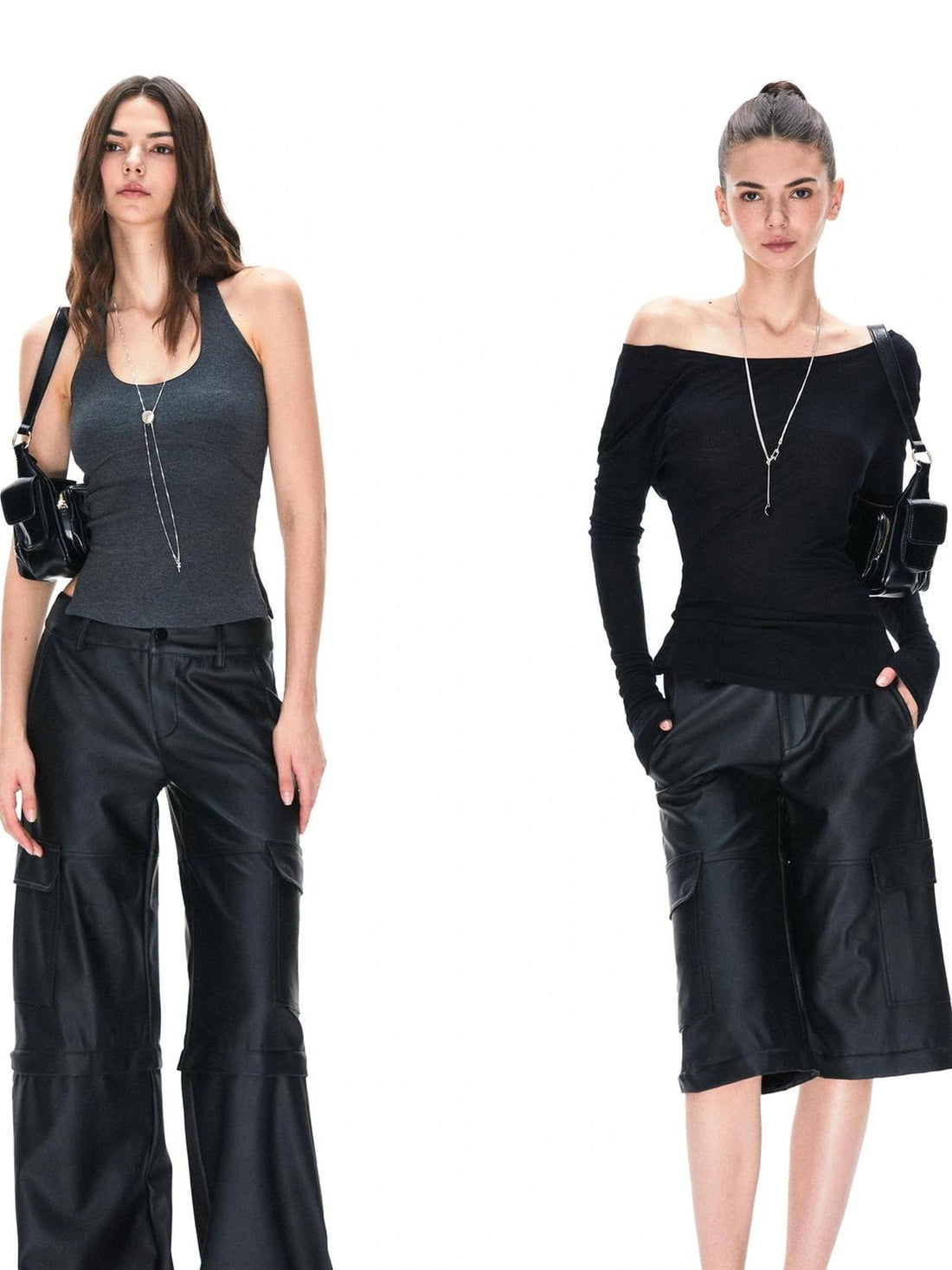 kvkv Detachable Skin Feel Cargo Pants