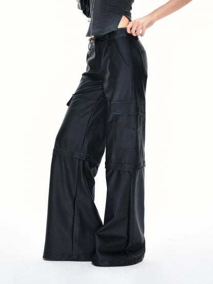 kvkv Detachable Skin Feel Cargo Pants