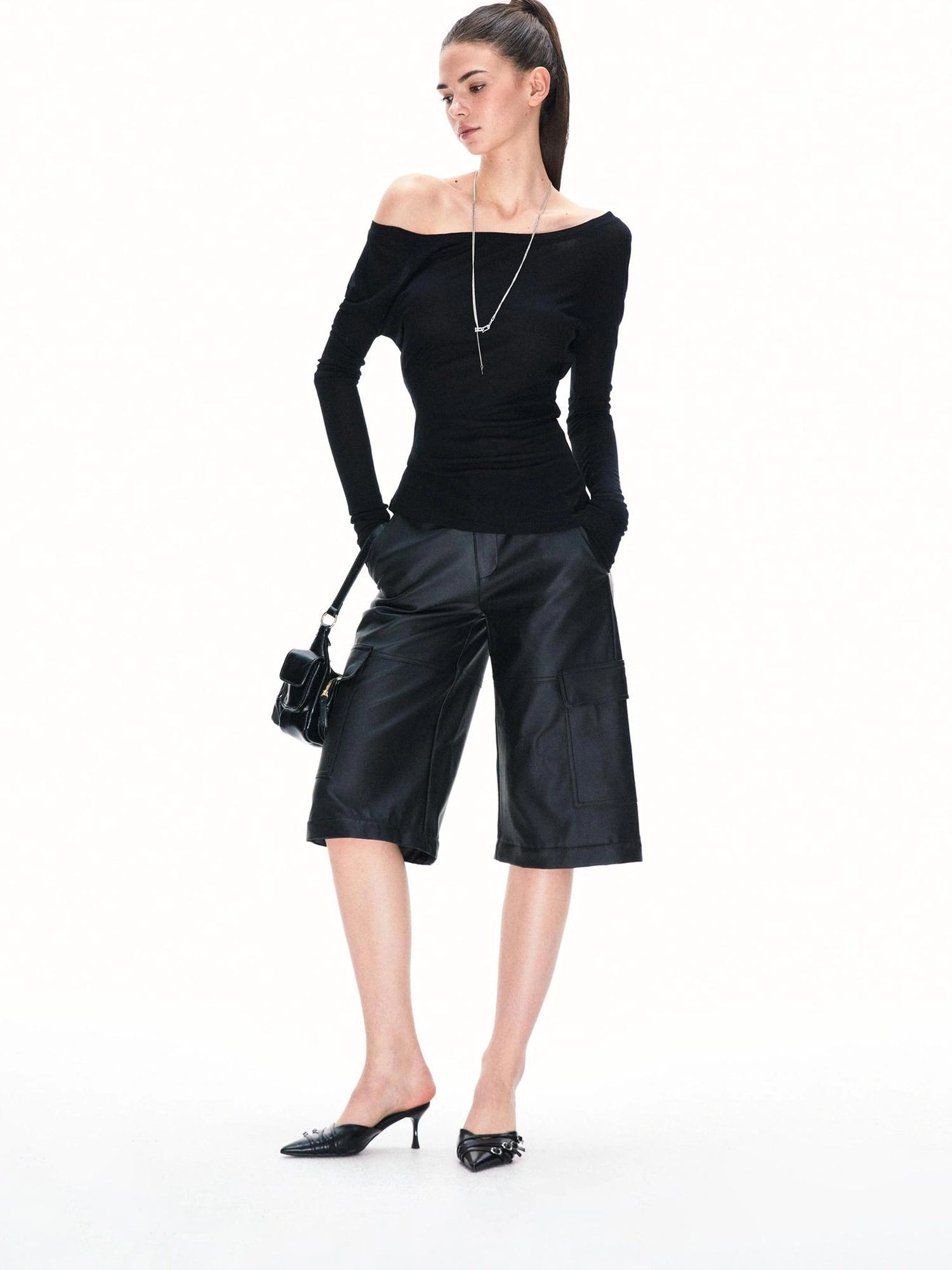 kvkv Detachable Skin Feel Cargo Pants