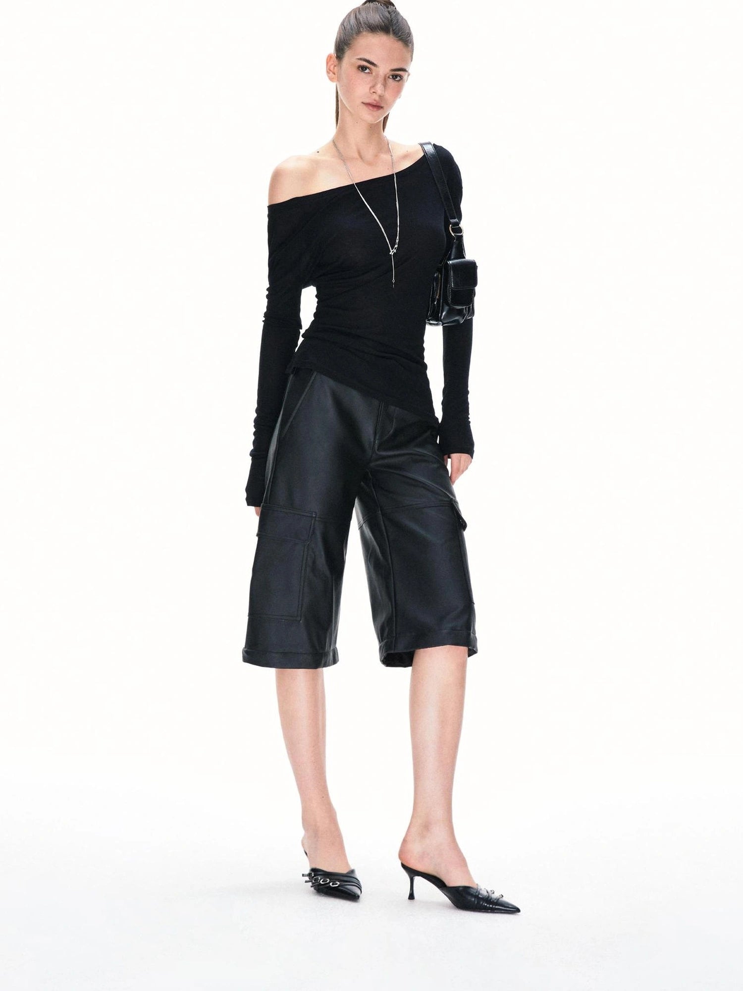 kvkv Detachable Skin Feel Cargo Pants
