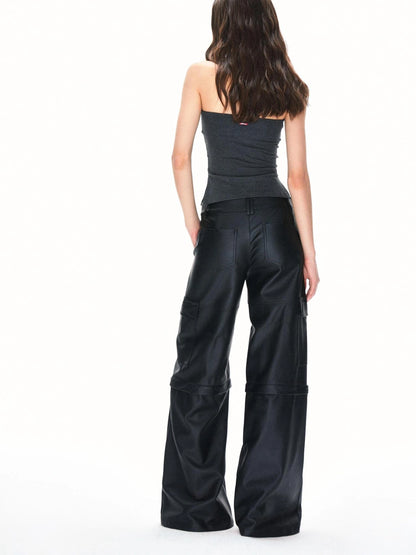 kvkv Detachable Skin Feel Cargo Pants