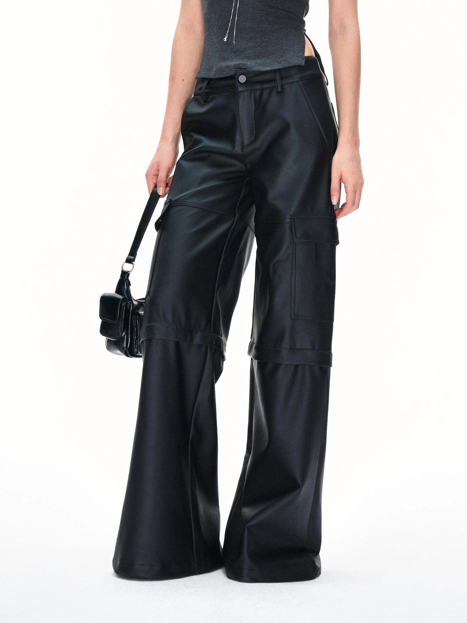 kvkv Detachable Skin Feel Cargo Pants