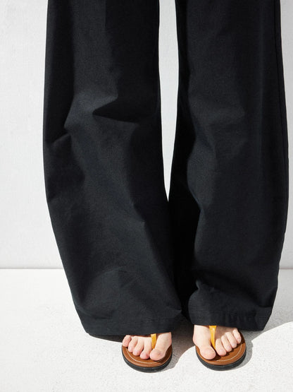 kvkv Detachable Suspenders Cargo Wide Leg Pants