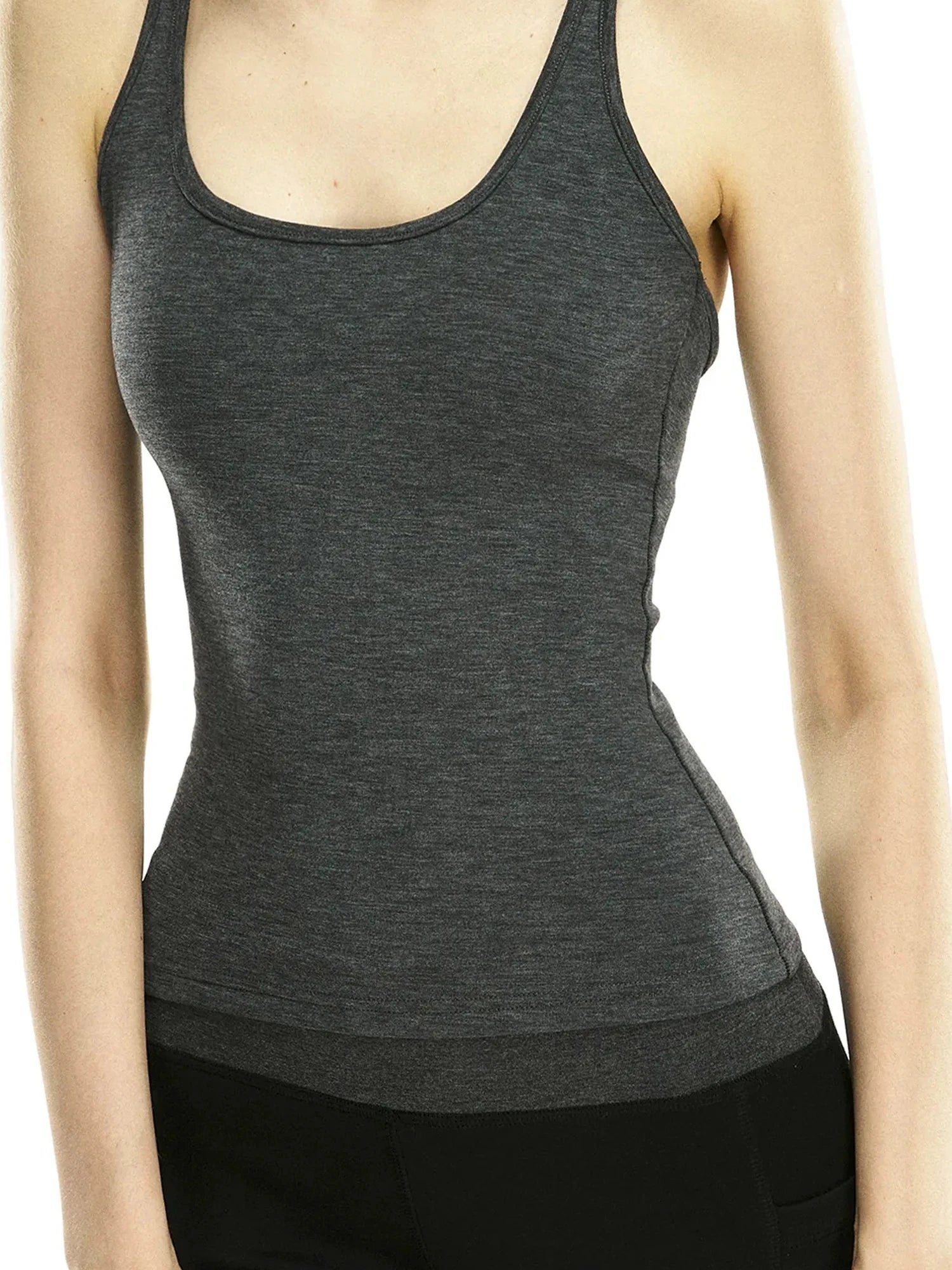kvkv Double Layer Back Yoga Tank Top