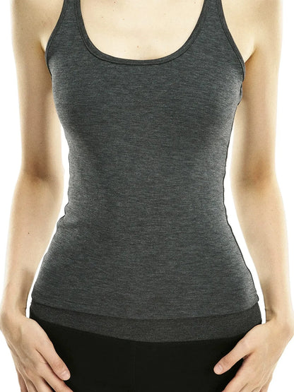 kvkv Double Layer Back Yoga Tank Top