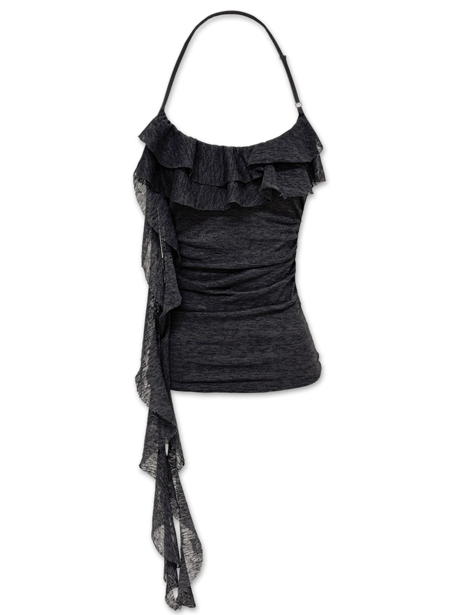 kvkv_Double_Layer_Lace_Tie_Adjustable_Halter_Top_MISSTT