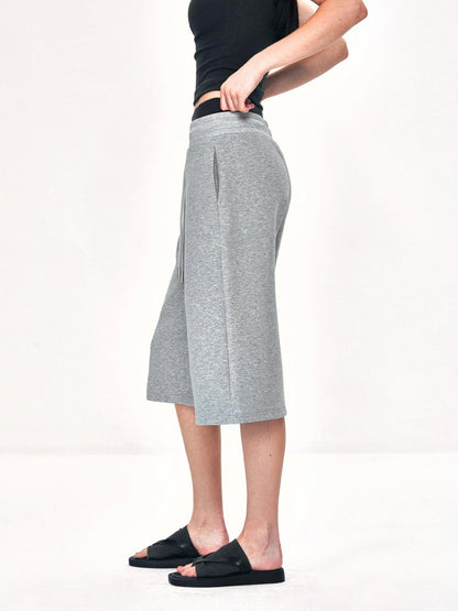 Double Layer Waistband Cargo Sweatpants