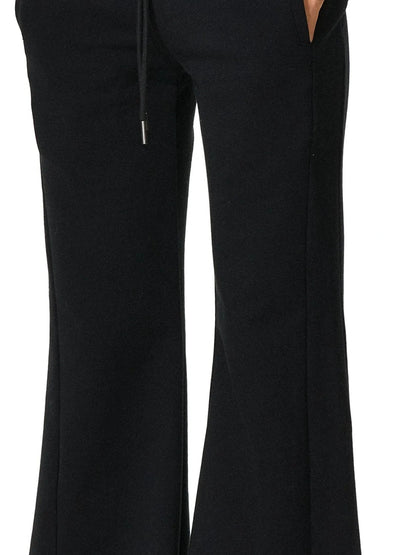 kvkv Double Waistband Stripe Embroidered Sweatpants