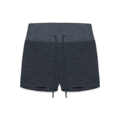 kvkv_Elastic_Drawstring_Waistband_Striped_Fitness_Shorts_MISSTT