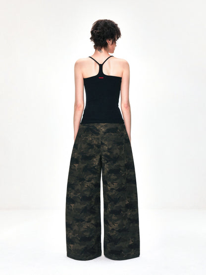 kvkv Elastic Tank Top Slim Fit Cropped Cami