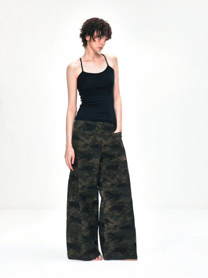kvkv Elastic Tank Top Slim Fit Cropped Cami