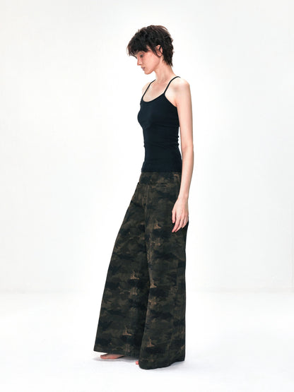 kvkv Elastic Tank Top Slim Fit Cropped Cami