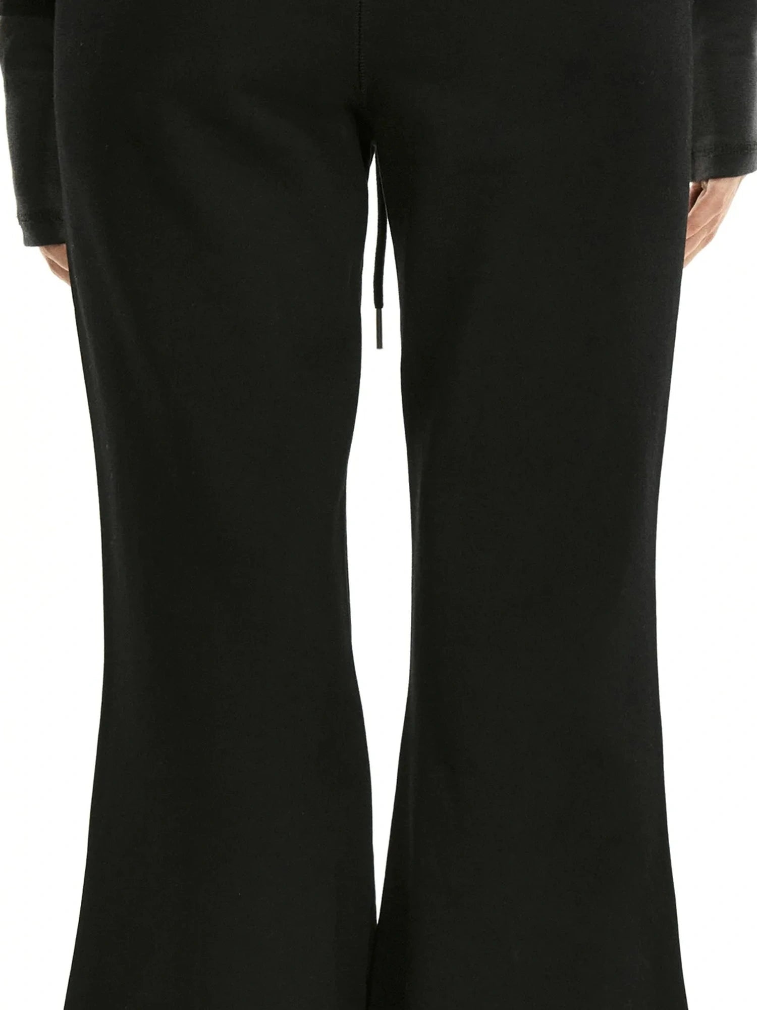kvkv Elastic Waist Flared Sweatpants