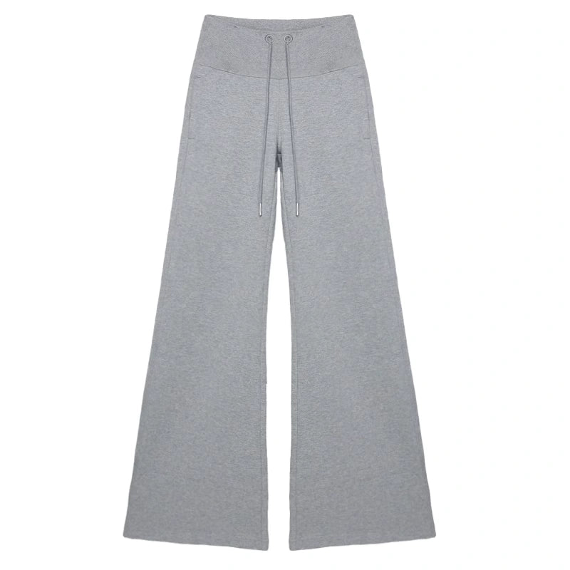 kvkv_Elastic_Waist_Flared_Sweatpants_MISSTT