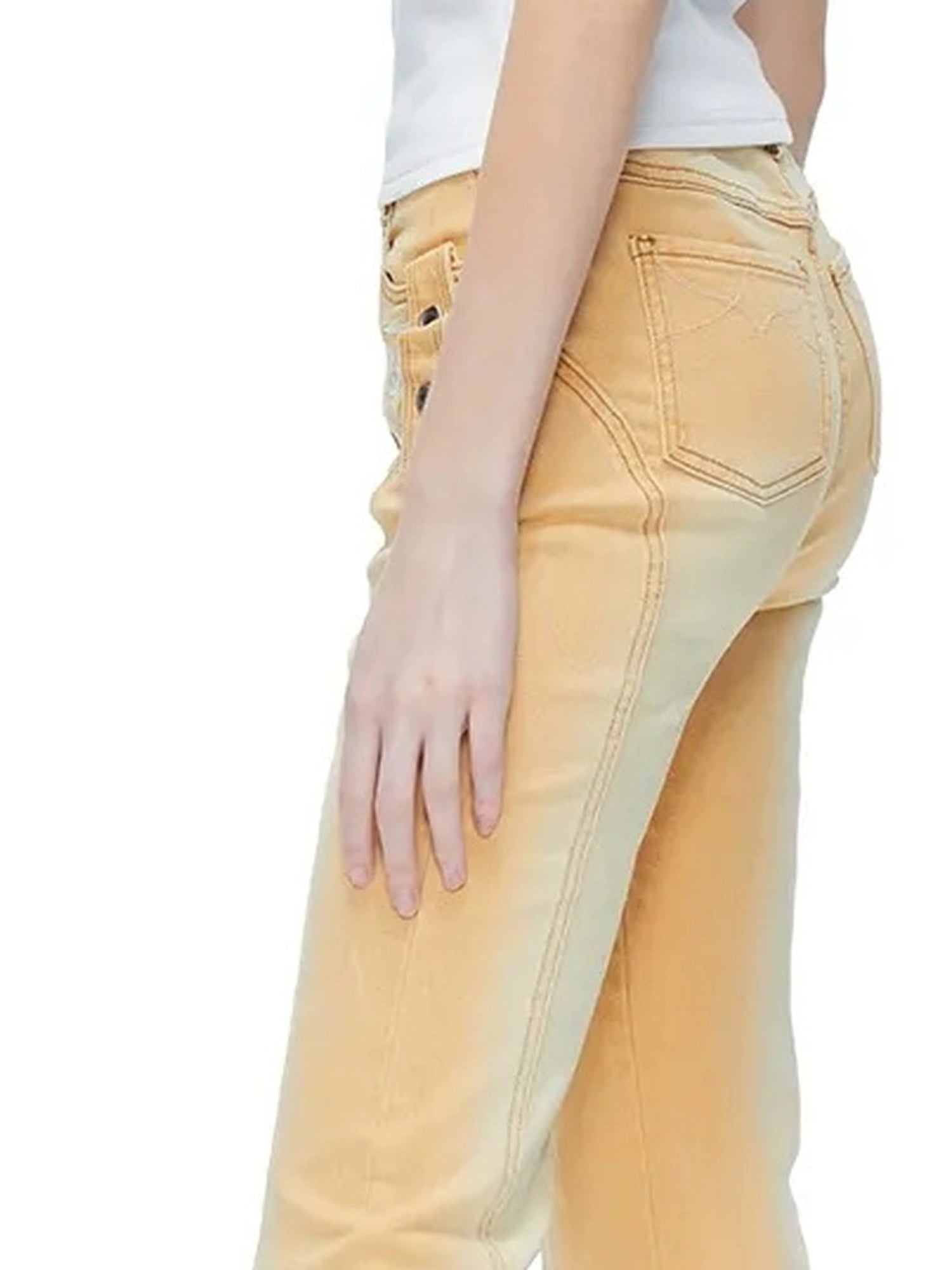 kvkv Embroidered Floral Palazzo Jeans