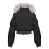 kvkv_Faux_Fur_Hooded_Short_Parka_With_Waist_Tie_MISSTT