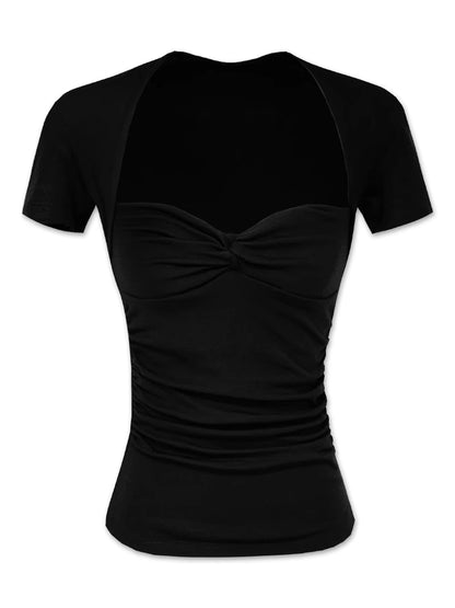 kvkv_Fitted_Square_Neck_Knot_Detail_Tee_MISSTT