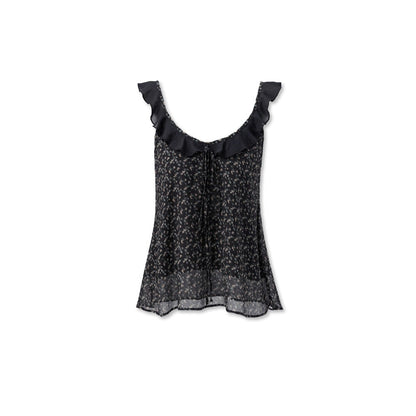 kvkv_Floral_Ruffle_Adjustable_One_Shoulder_Women&