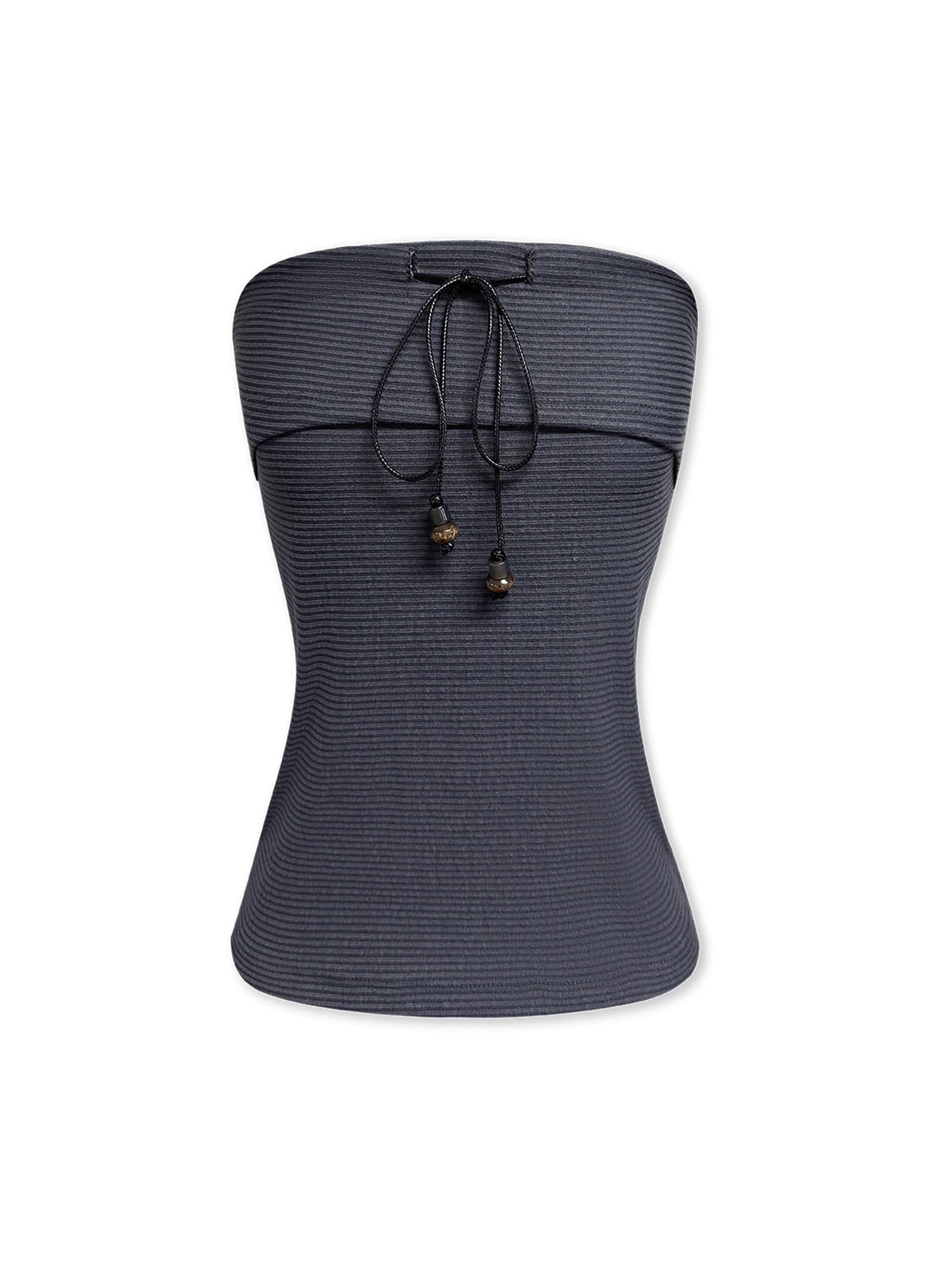 kvkv_Gray_Stripe_Fold_Over_Tie_Front_Crop_Top_MISSTT