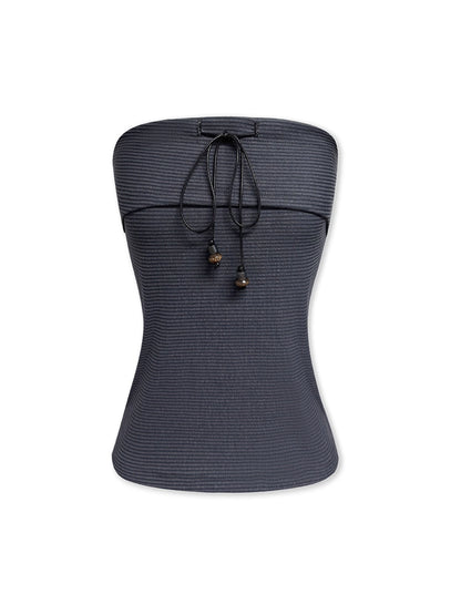 kvkv_Gray_Stripe_Fold_Over_Tie_Front_Crop_Top_MISSTT