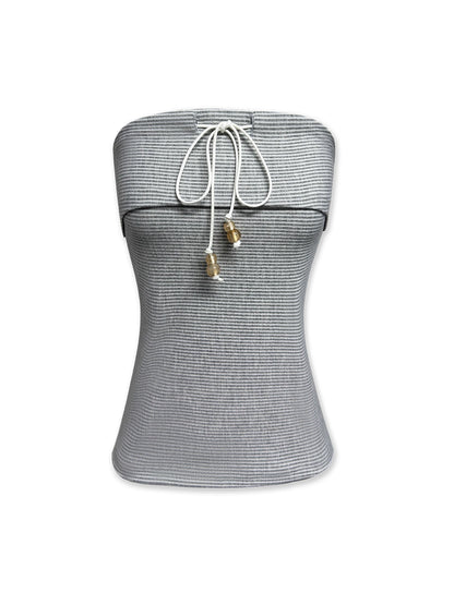 kvkv_Gray_Striped_Fold_Over_Tie_Front_Yoga_Top_MISSTT
