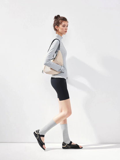 kvkv Gray Zip Fit Yoga Jacket