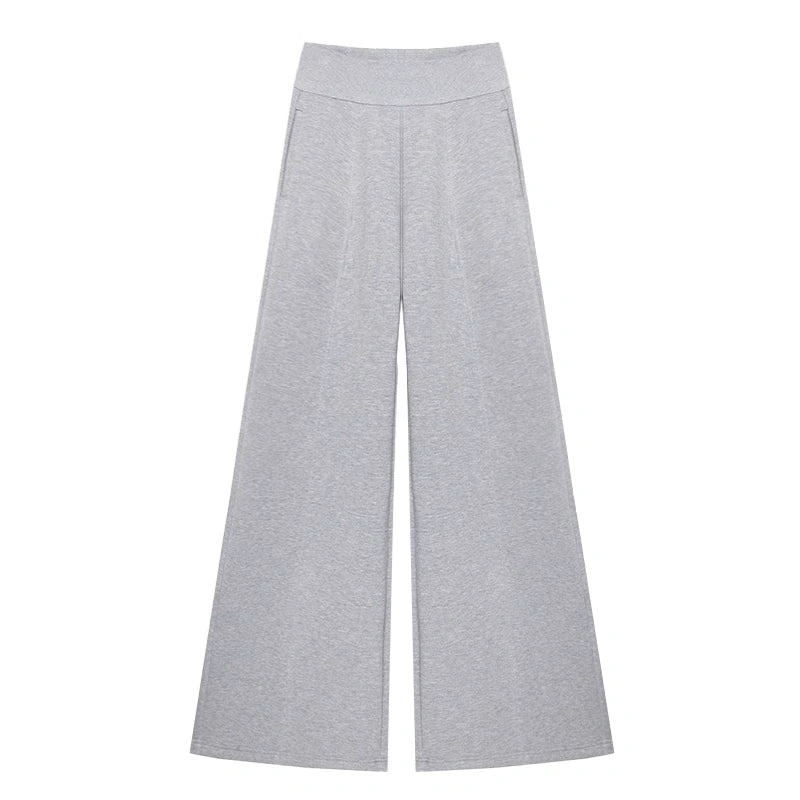 kvkv_Grey_Wide_Waistband_Flared_Sweatpants_MISSTT