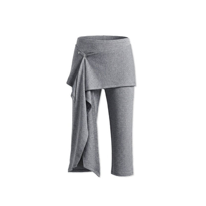 kvkv_Heather_Gray_Detachable_Hip_Cover_Tie_Women&