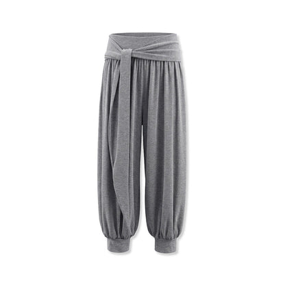 kvkv_Heather_Grey_Pleated_Detachable_Tie_Slub_Women&