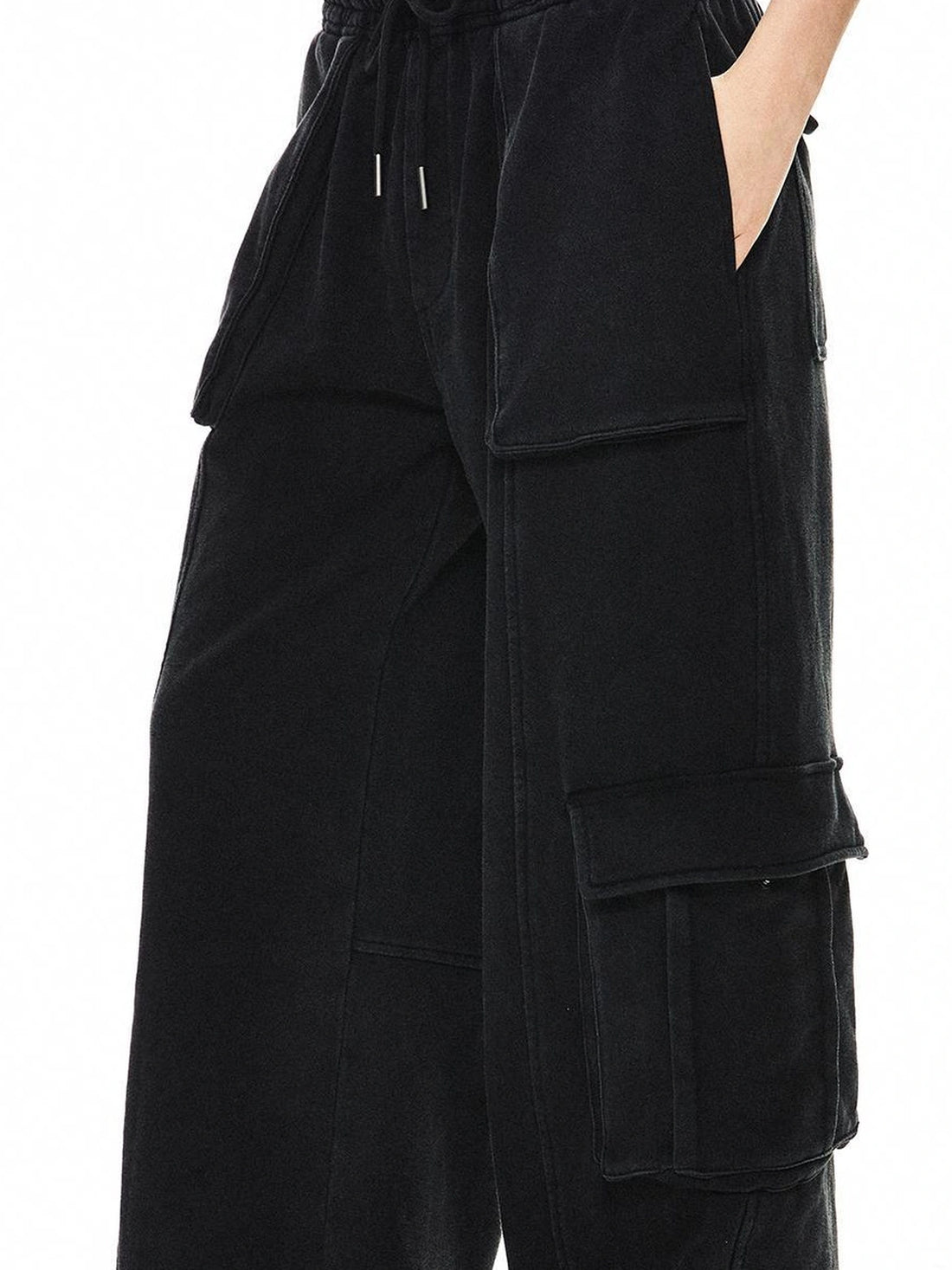 kvkv Heavy Water Wash Knit Pocket Sweatpants