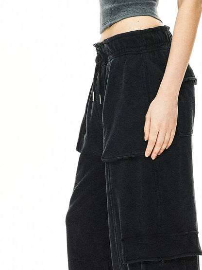 kvkv Heavy Water Wash Knit Pocket Sweatpants