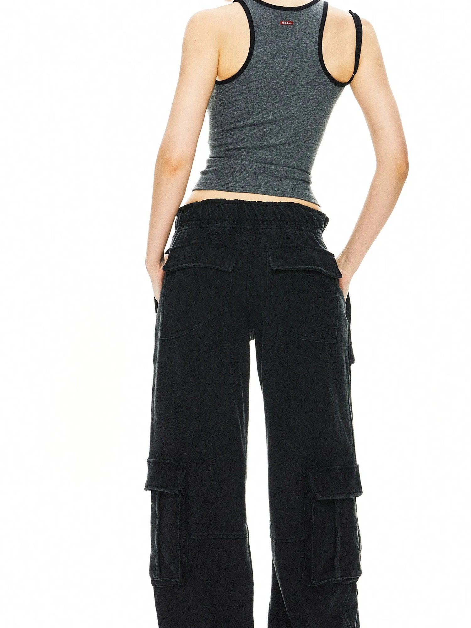 kvkv Heavy Water Wash Knit Pocket Sweatpants