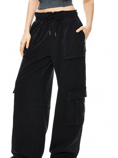 kvkv Heavy Water Wash Knit Pocket Sweatpants