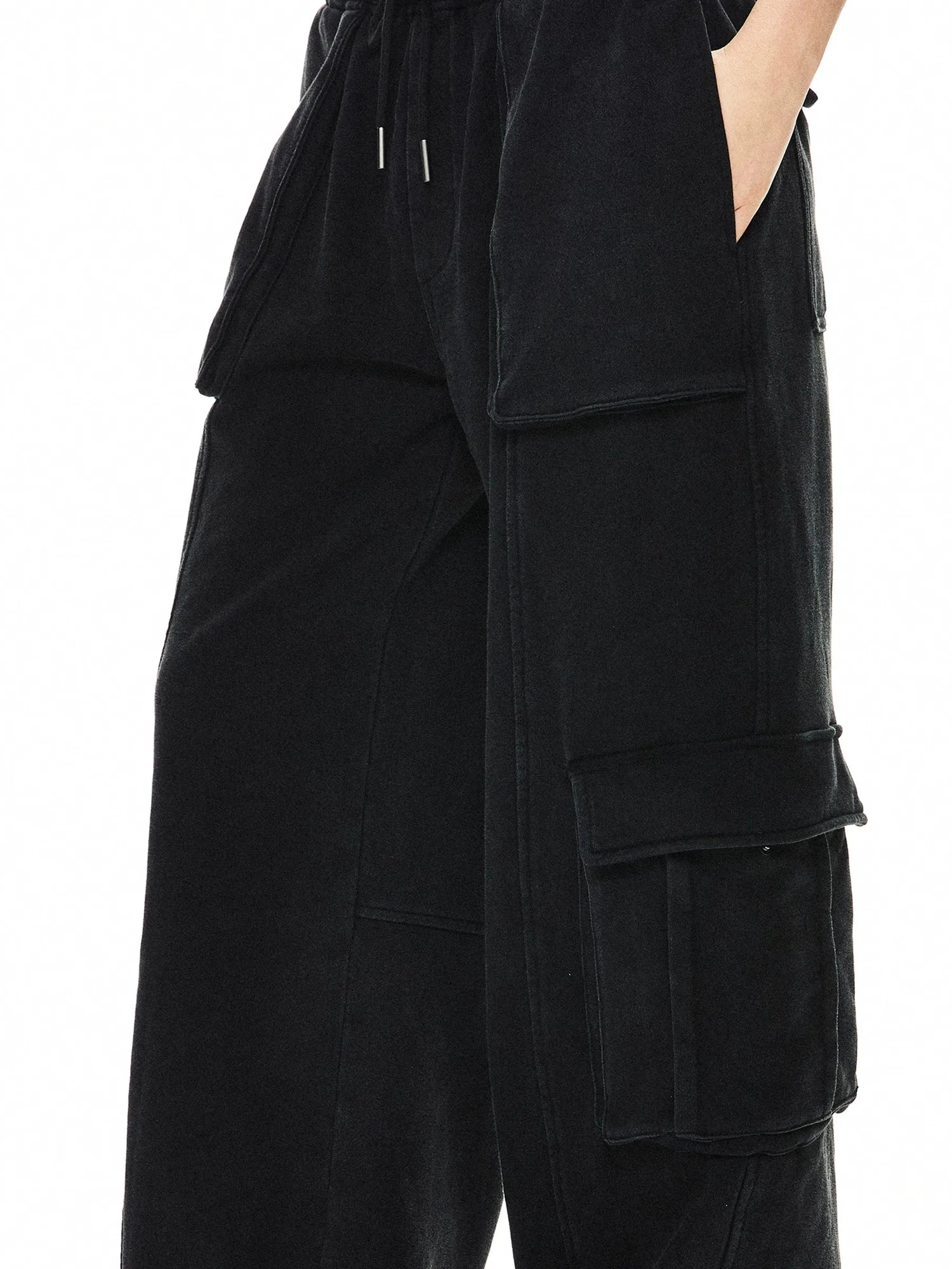 kvkv Heavy Water Wash Knit Pocket Sweatpants