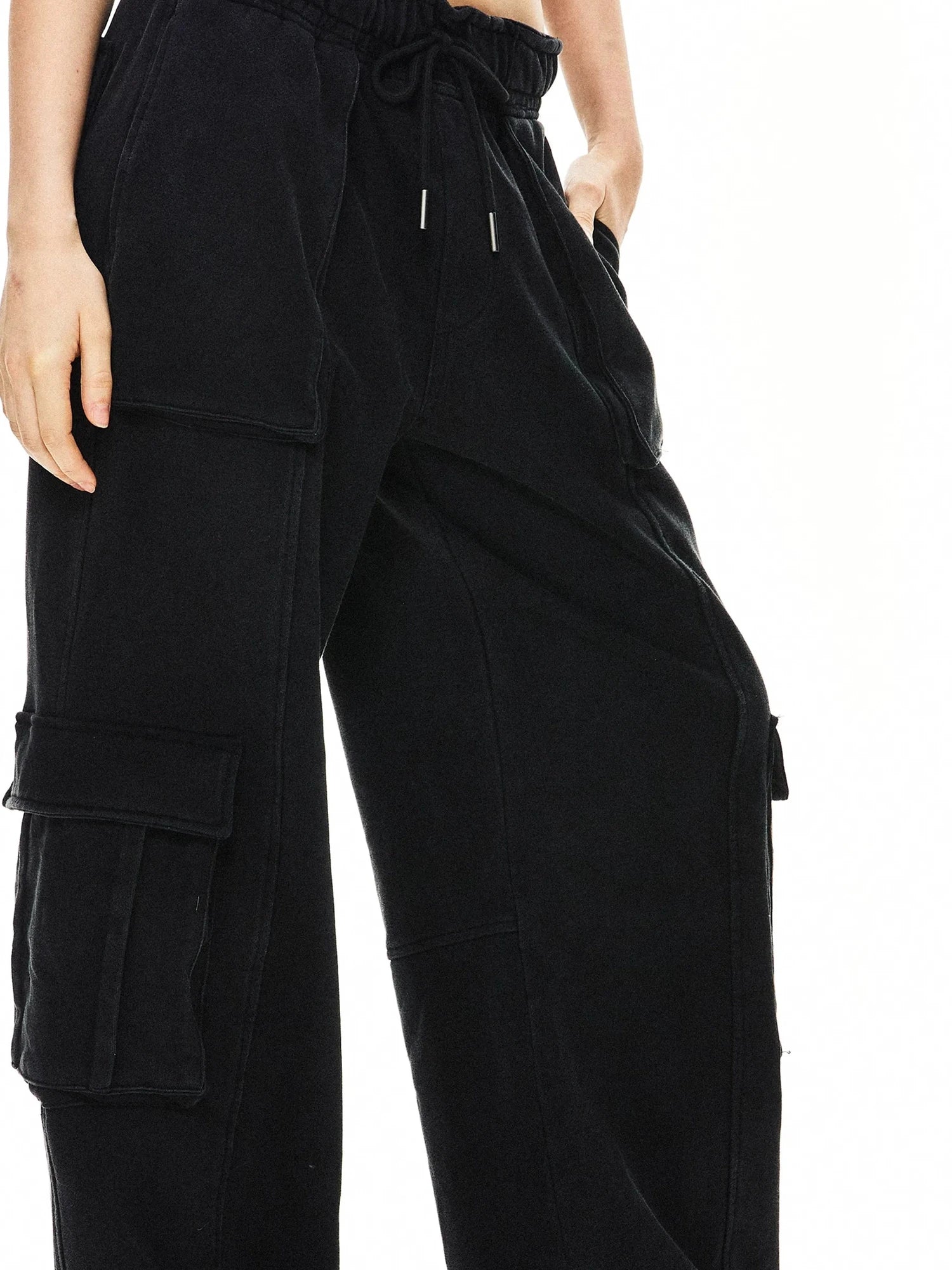 kvkv Heavy Water Wash Knit Pocket Sweatpants