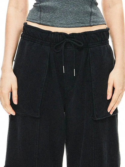 kvkv Heavy Water Wash Knit Pocket Sweatpants