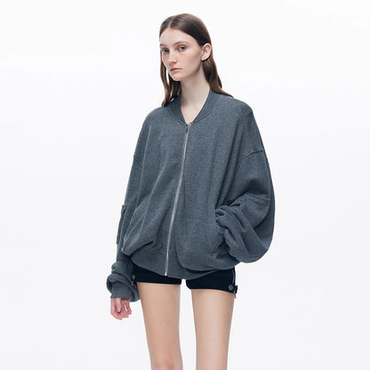 kvkv_Knitted_Batwing_Stacked_Sleeve_Flight_Jacket_MISSTT