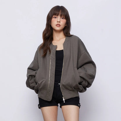 kvkv_Knitted_Batwing_Stacked_Sleeve_Flight_Jacket_MISSTT