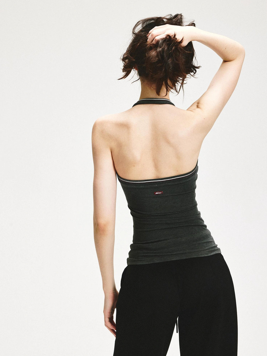KVKV Yoga Clothing Brand - Knitted Halter Neck Cami Top