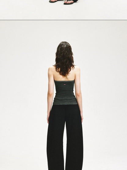 KVKV Yoga Clothing Brand - Knitted Halter Neck Cami Top