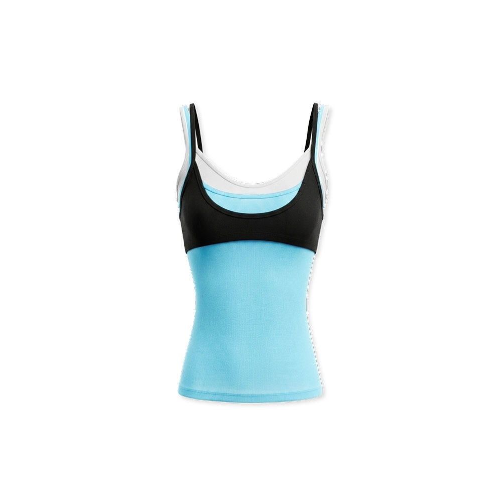 kvkv_Lake_Blue_Colorblock_Detachable_Layered_Three_Piece_Women&