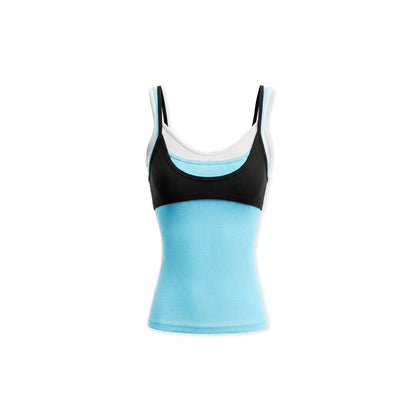 kvkv_Lake_Blue_Colorblock_Detachable_Layered_Three_Piece_Women&