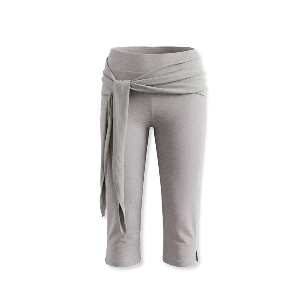 kvkv_Light_Coffee_Grey_Detachable_Ribbon_Slim_Fit_Slit_Women&