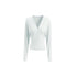 kvkv_Light_Green_Adjustable_V-neck_Zip_Waist_Batwing_Lyocell_Women&