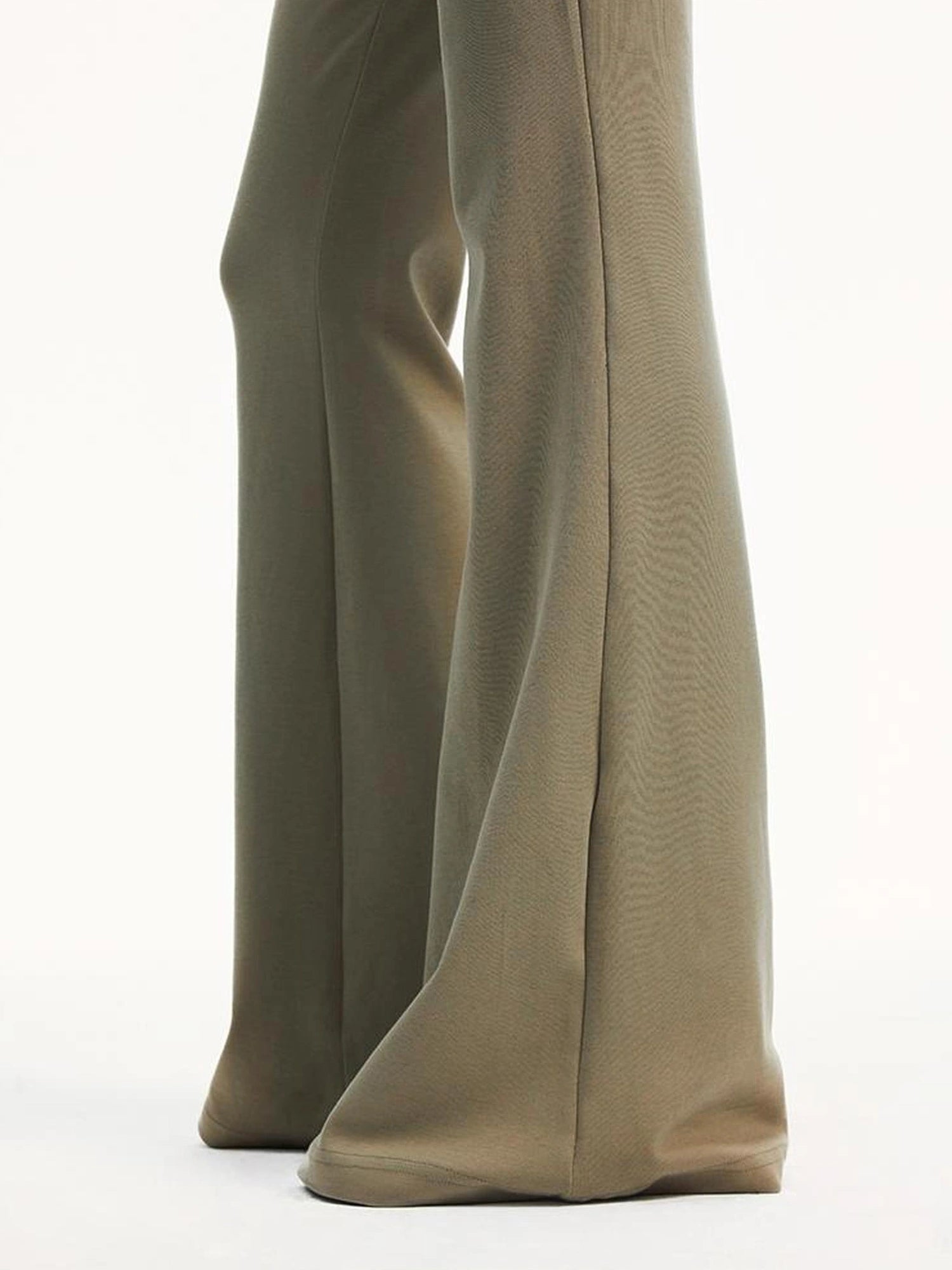 kvkv Low Rise Belted Gather Flare Pants